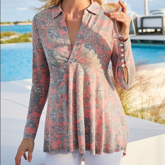 Soft Surroundings Tops - Soft Surroundings Philippa Tunic Top